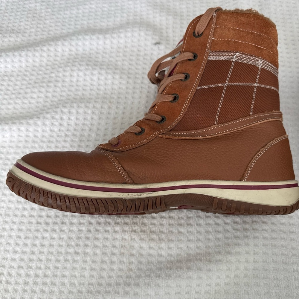Pajar Tan Leather Lace-Up Boots - Picture 16 of 16